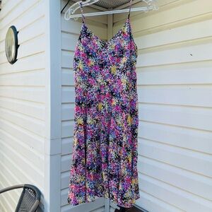 GAP Multicolor Abstract Pattern MIDI dress. Size XS